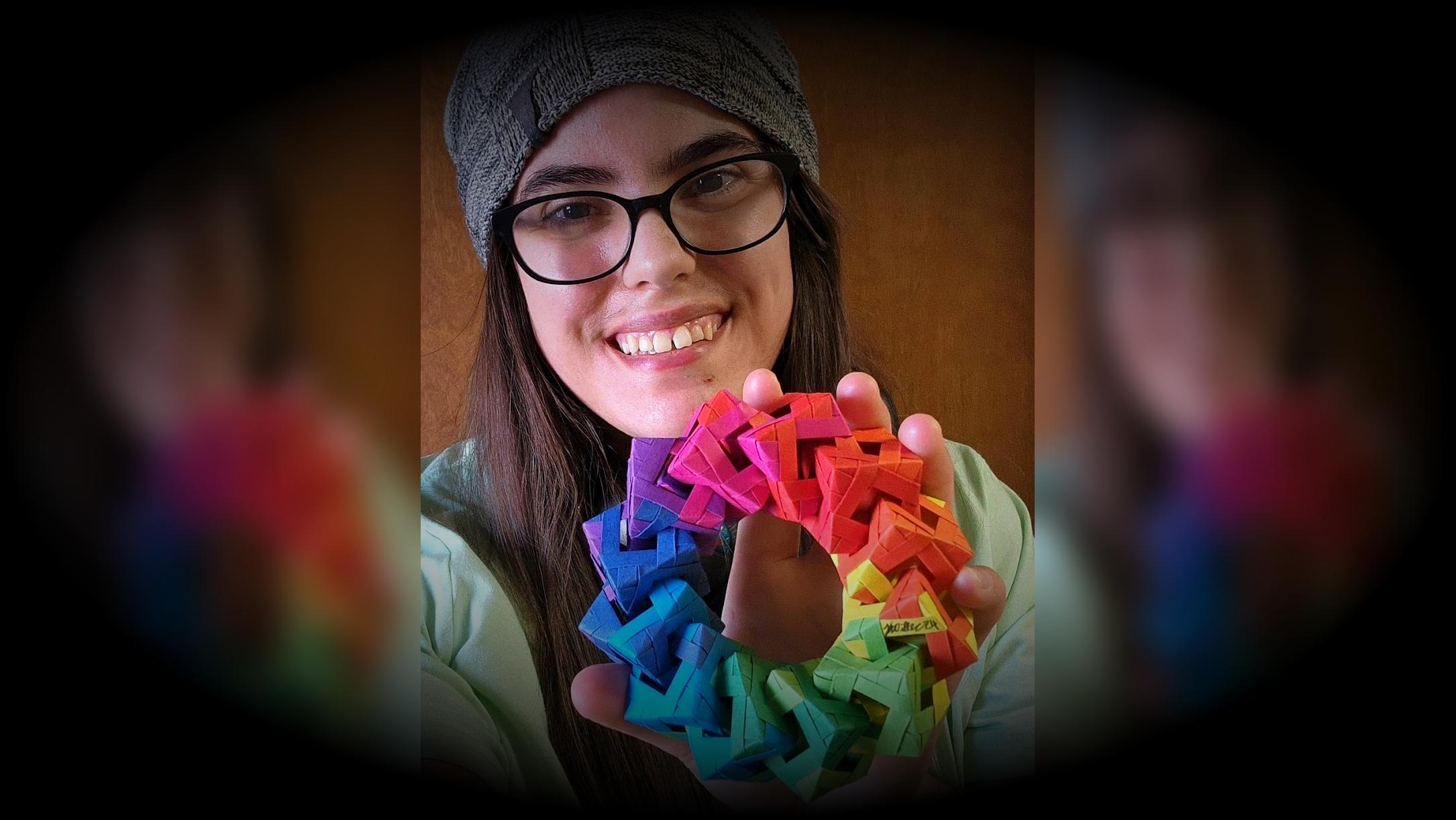 The artist and her work — Coming